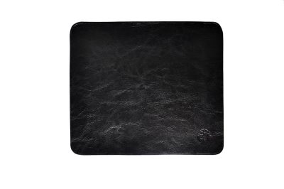 Podkładka pod myszke skorzana czarna maly Skórzana Podkładka pod Myszkę - mouse pad black
