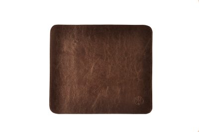 Podkładka pod myszkę ze skóry brązowa maly Skórzana Podkładka pod Myszkę - mouse pad dark brown