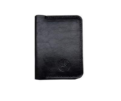 Skórzany Portfel - superslim black small