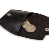 Bilonówka ze Skóry - dark brown coin wallet