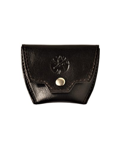 Bilonówka ze Skóry - dark brown coin wallet