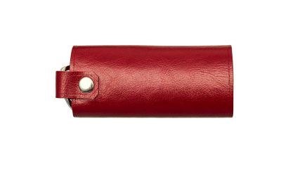 Skórzane Etui na Klucze - case for keys red