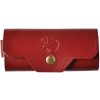 Skórzane Etui na Klucze - case for keys red