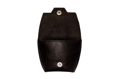 Bilonówka ze Skóry - dark brown coin wallet