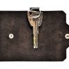 Skórzane Etui na Klucze - case for keys dark brown