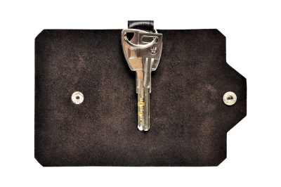 Skórzane Etui na Klucze - case for keys dark brown