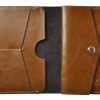 Skórzany Portfel 2w1 - Superslim Light Brown Coin Standard