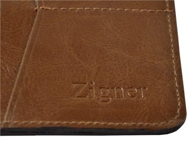 Skórzany Portfel - Superslim Light Brown Standard