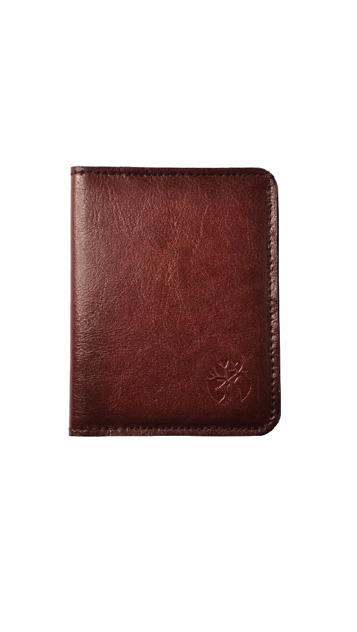skórzany portfel meski slim kolor mahoń front 1paintgl90b