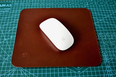 skórzana podkładka pod myszkę brązowa whishey brown główne