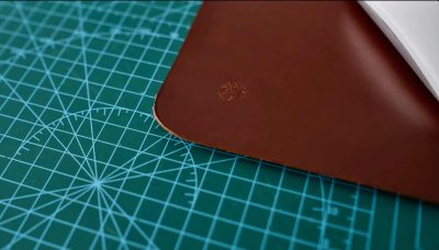 Skórzana podkładka pod myszkę - mouse pad Whiskey Brown